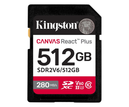 Karta pamięci KINGSTON SDXC 512GB 280MB/s SDR2V6/512GB